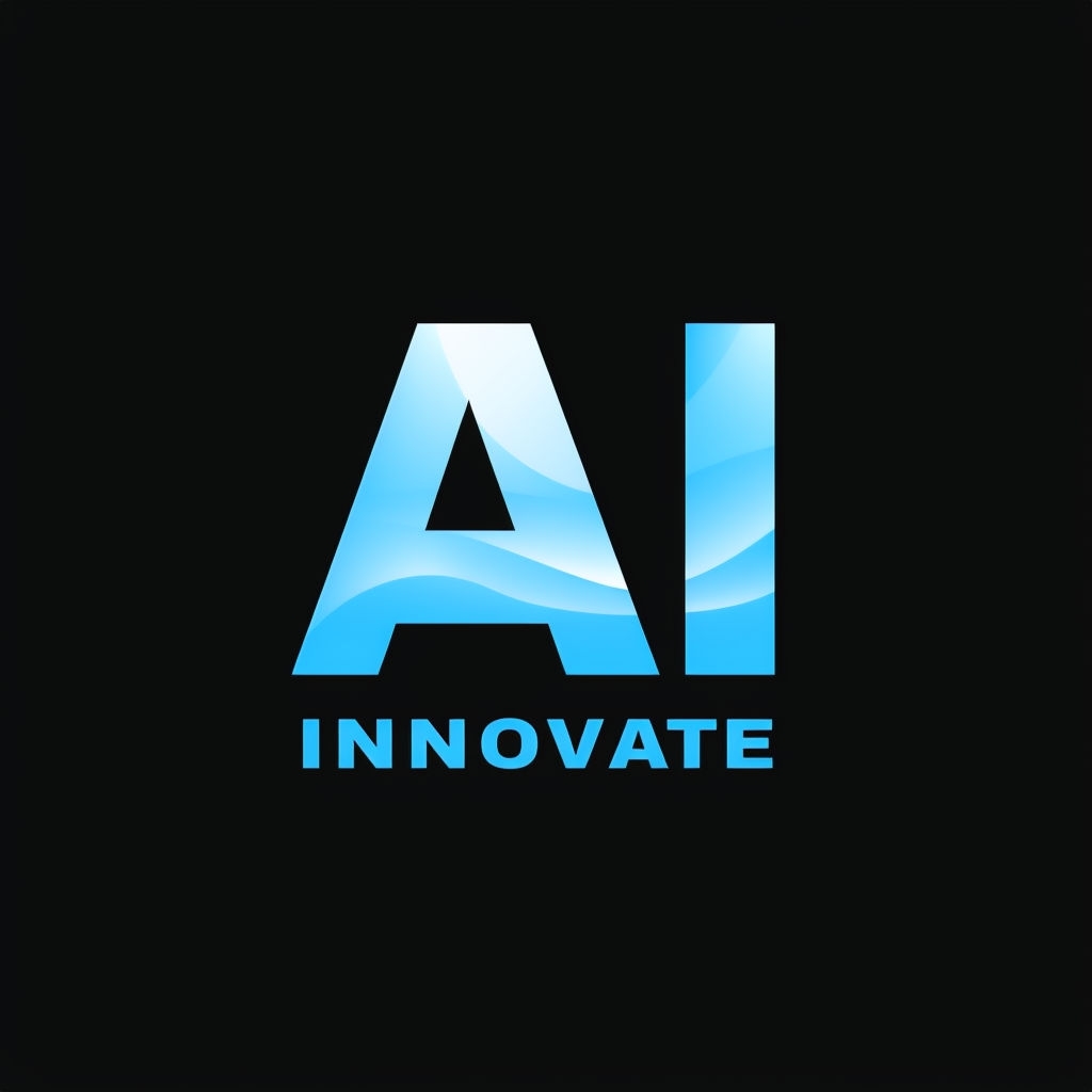 Modern AI Innovate Minimalist Gradient Logo Design