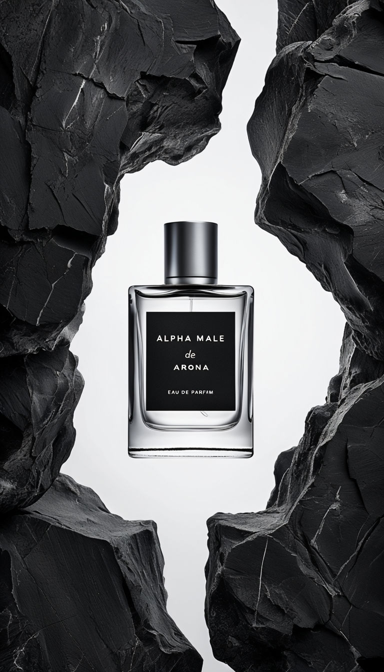 Elegant Alpha Male de Arona Eau de Parfum Product Ad