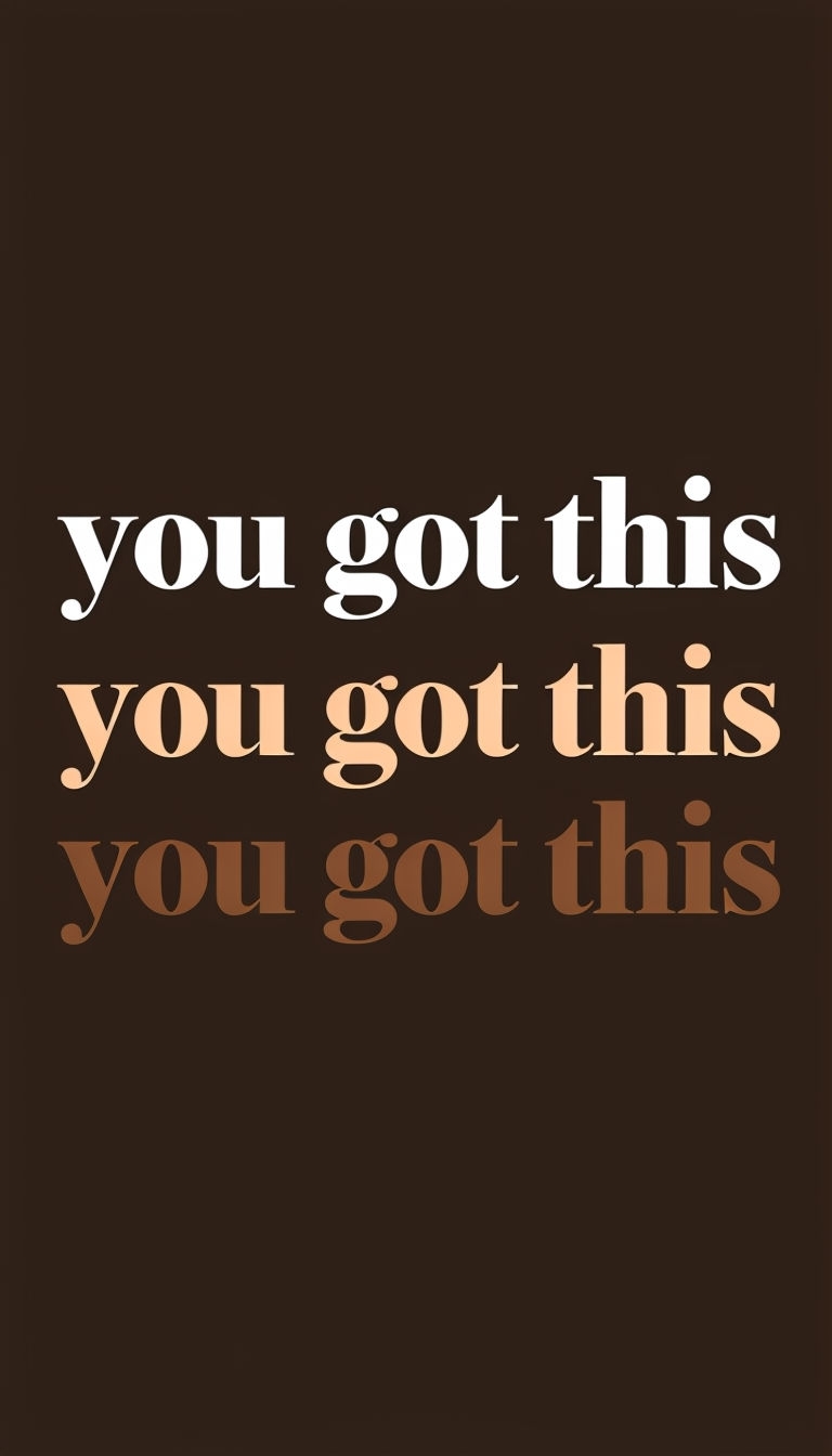 Motivational You Got This Minimalist Graphic Design Sticker