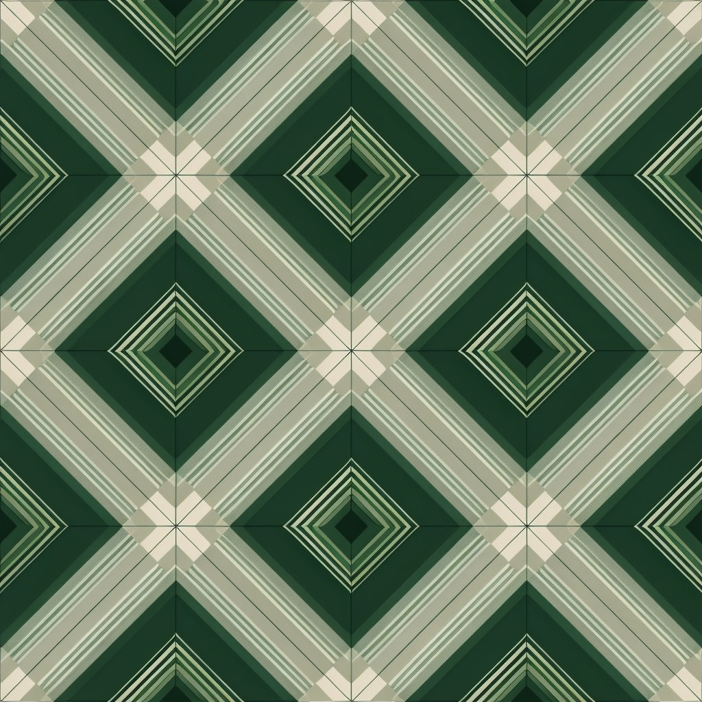 Elegant Tartan-Inspired Diamond Seamless Pattern Design