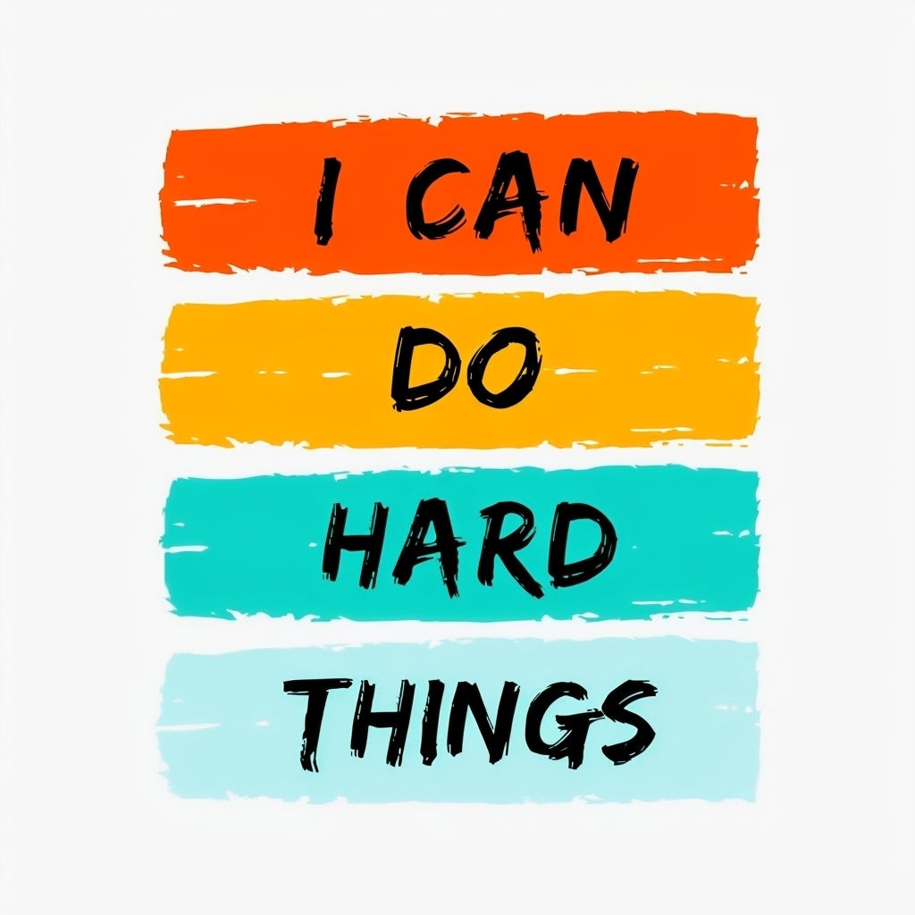 I Can Do Hard Things Motivational Mug Design