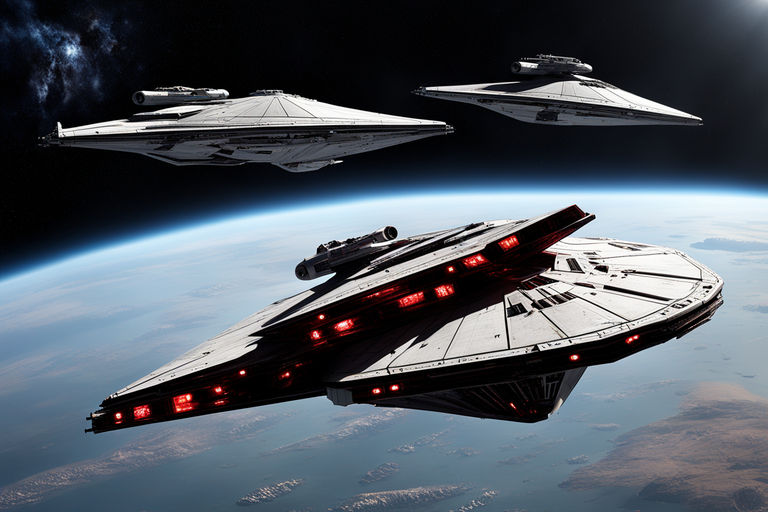 3 Venator class star destroyers from the galactic republic i... by ...