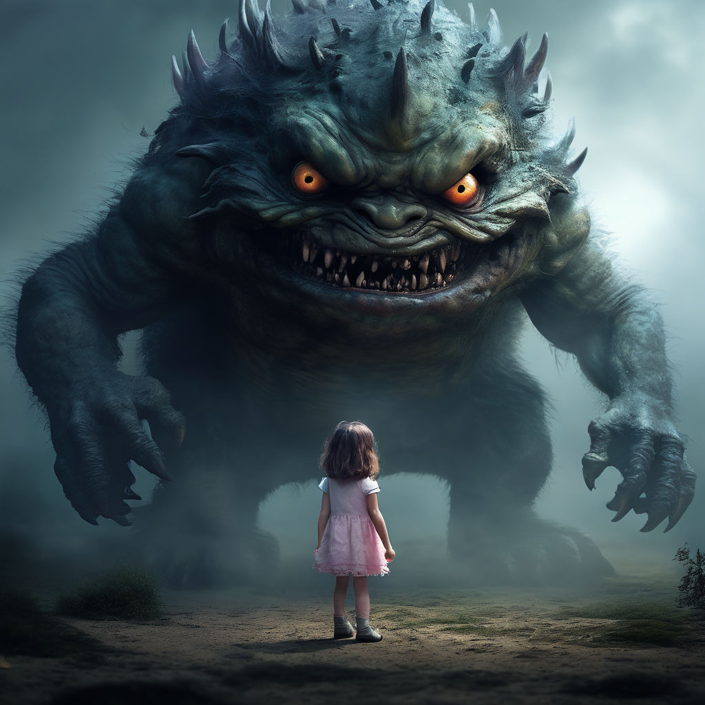 Le monstre mangeur de petite fille by Mikael De Marneffe Playground