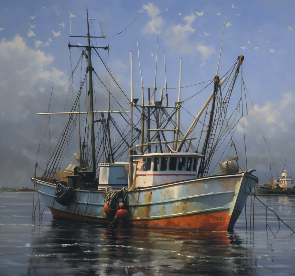 Shrimp boat by Tucker Mendoza - Playground