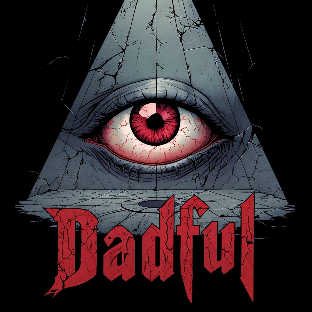 Intense Horror Eye Graphic Illustration T-Shirt