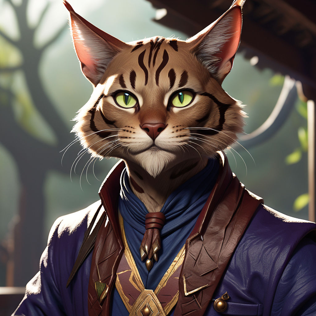 Milo Proudfoot (Tabaxi) Race: Tabaxi (his wildcat heritage a... by Mick ...