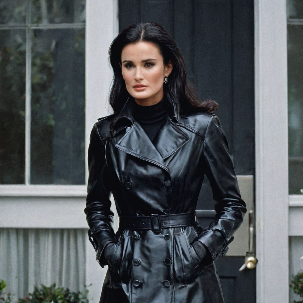 Demi Moore) dressed in a sexy