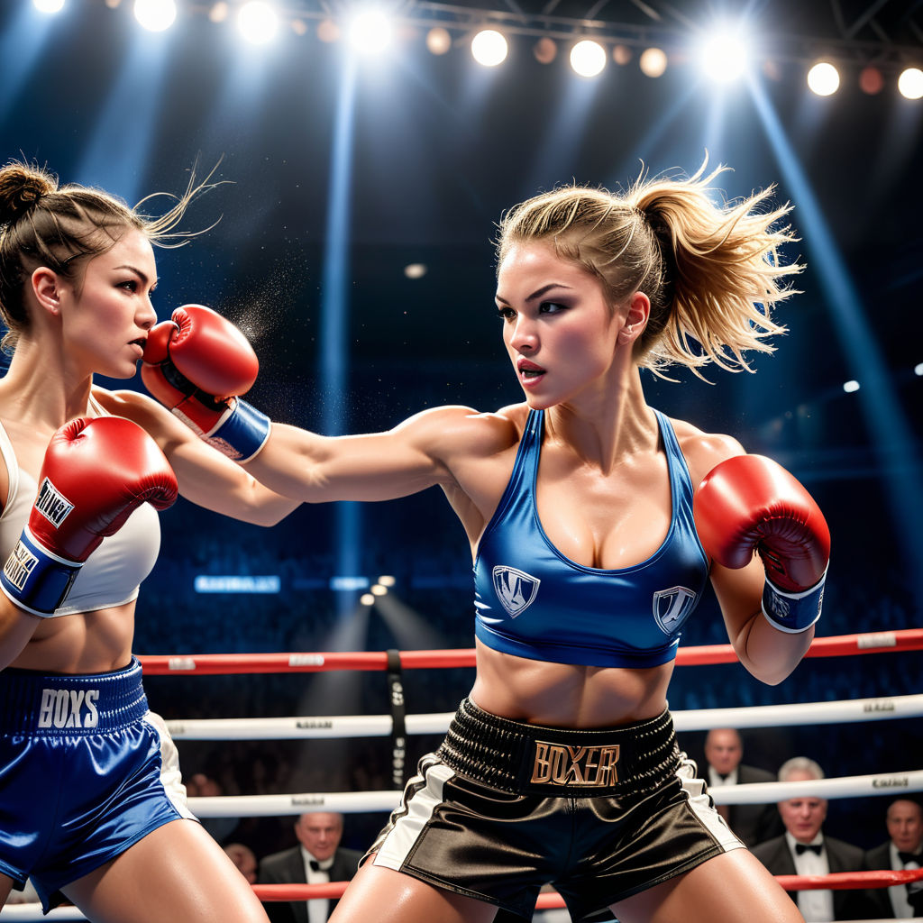 female boxing