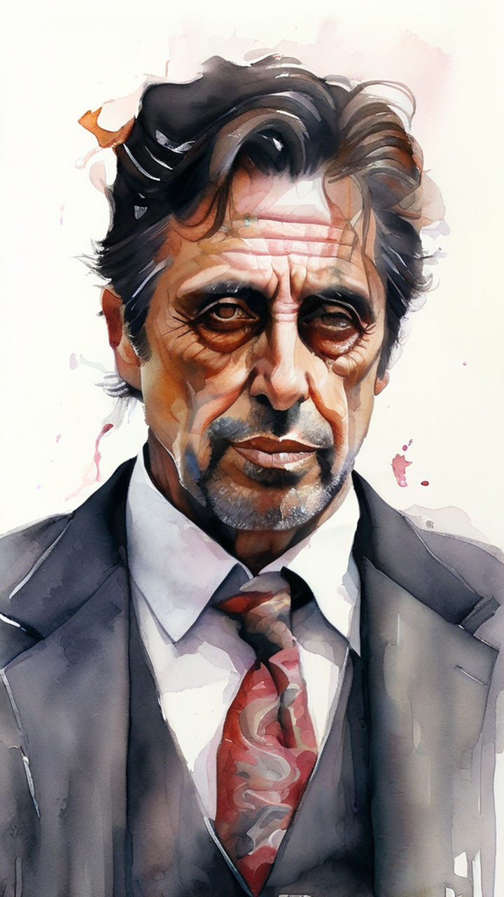 Al pacino as godfather by Tobias Wasmus - Playground