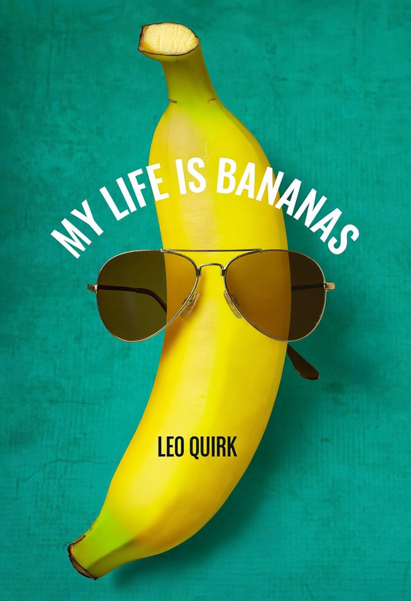My Life is Bananas Humorous Young Adult Novel Cover Art EBook Cover