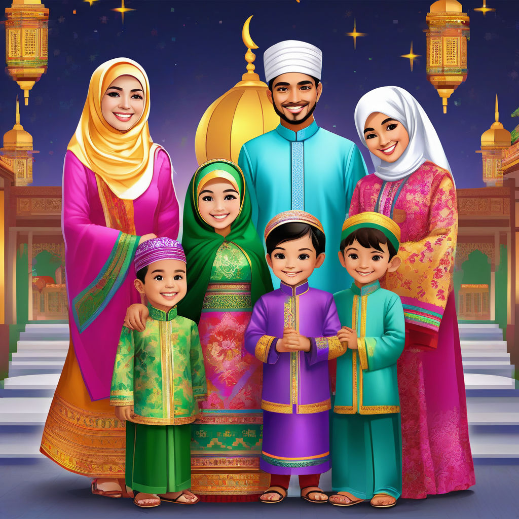 Selamat Hari Raya Aidilfitri celebration captures people of by