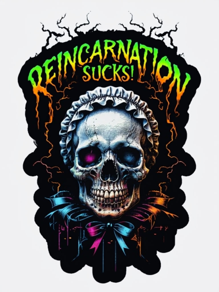 Skull says reincarnation sucks!