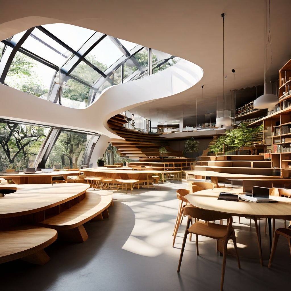 An (((interior design))) for an architecture studio geared t... by
