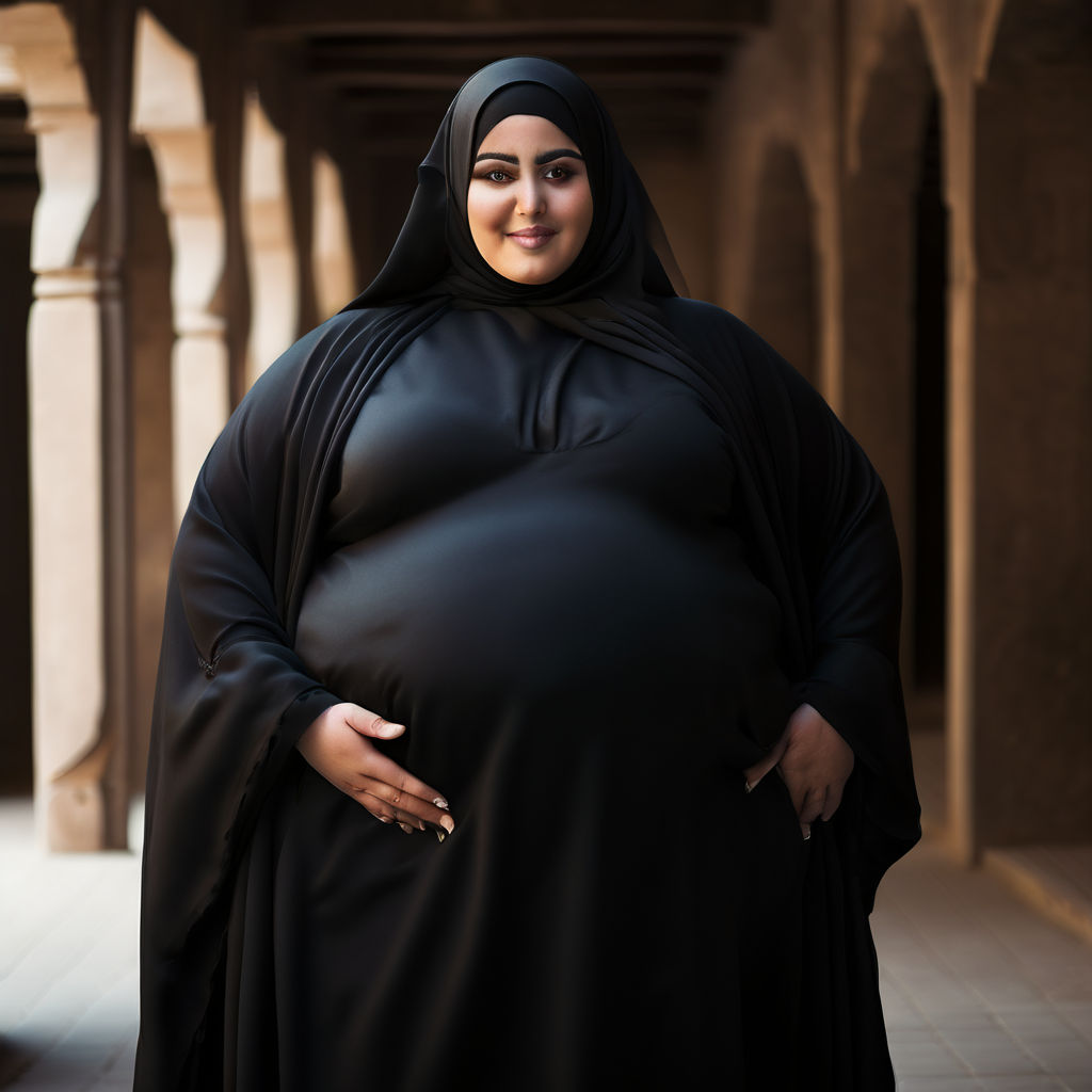 fat arab woman