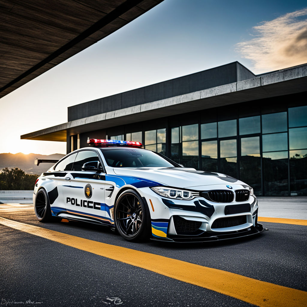 BMW M4 Police car by Cristhian Bizzi - Playground