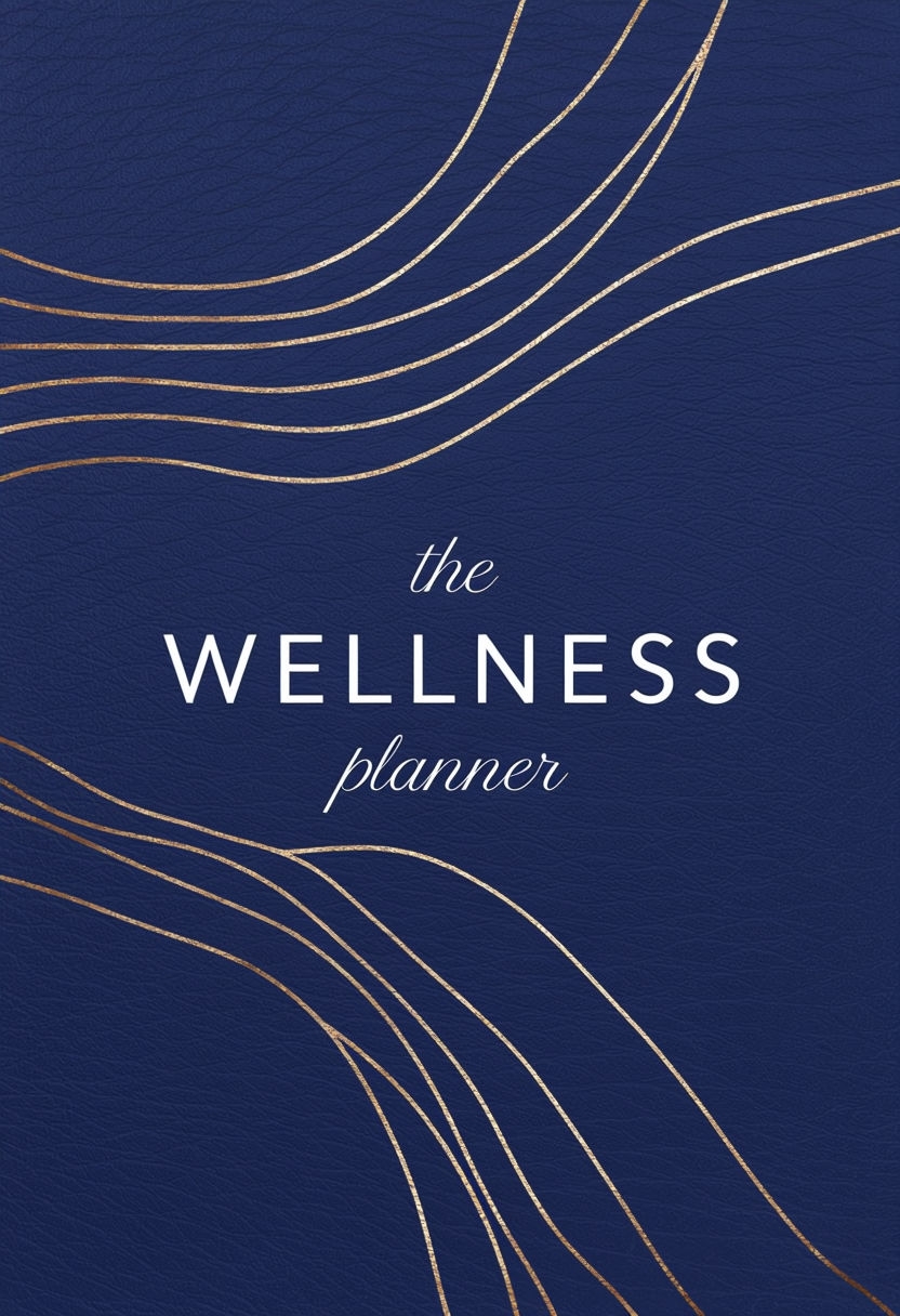 Elegant Modern Wellness Planner EBook Cover