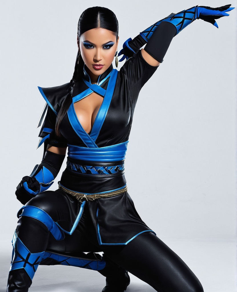 kitana from mortal kombat