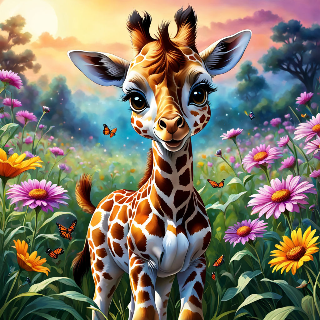 Super CUTE Disney BABY GIRAFFE by Викa Бибарсова - Playground