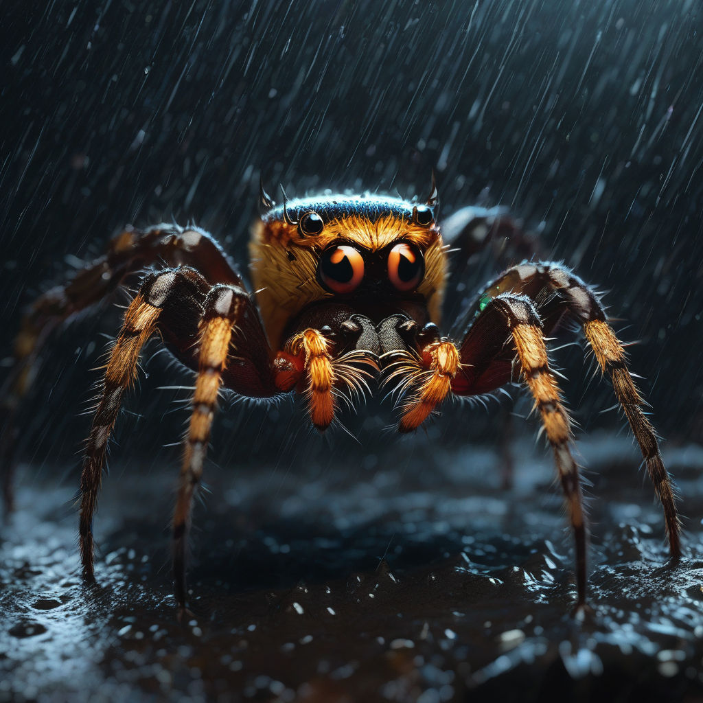 A spider monster by Nayana - Playground