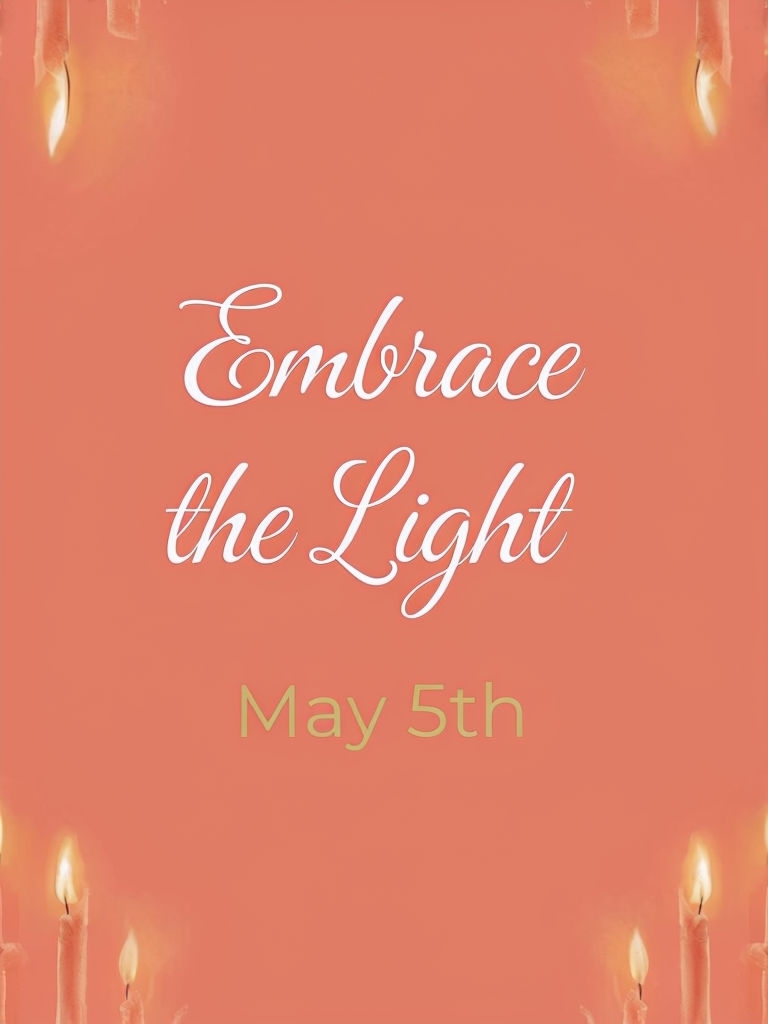 "Elegant Vesak Greeting Card Design Embrace the Light"