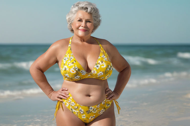 photo of woman with bikini