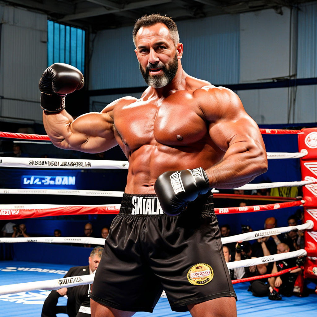 Santiago abascal 50 years old muscle pro boxer by sh - Playground