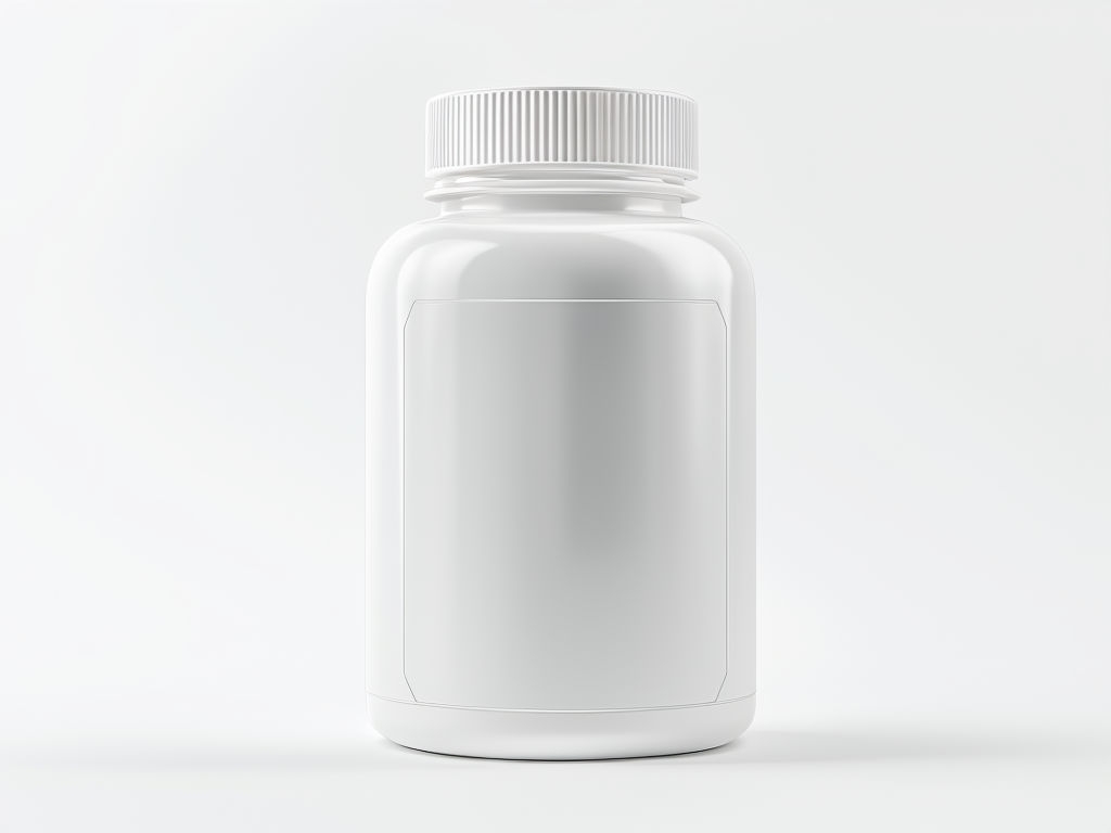 Pristine White Plastic Bottle for Pharmaceutical Mockups