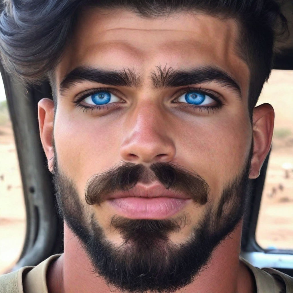 super handsome Algerian male model