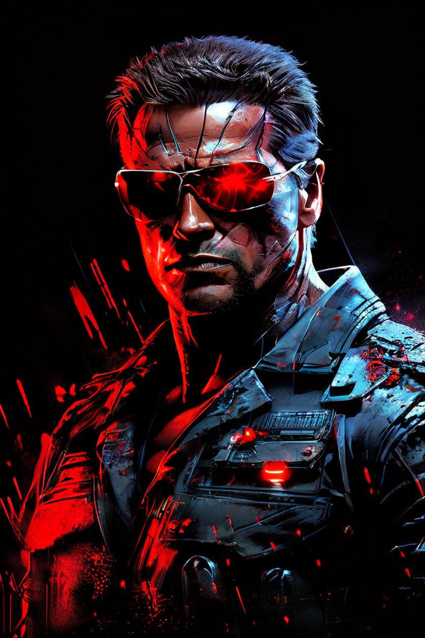 The Terminator by Superm1keAI - Playground