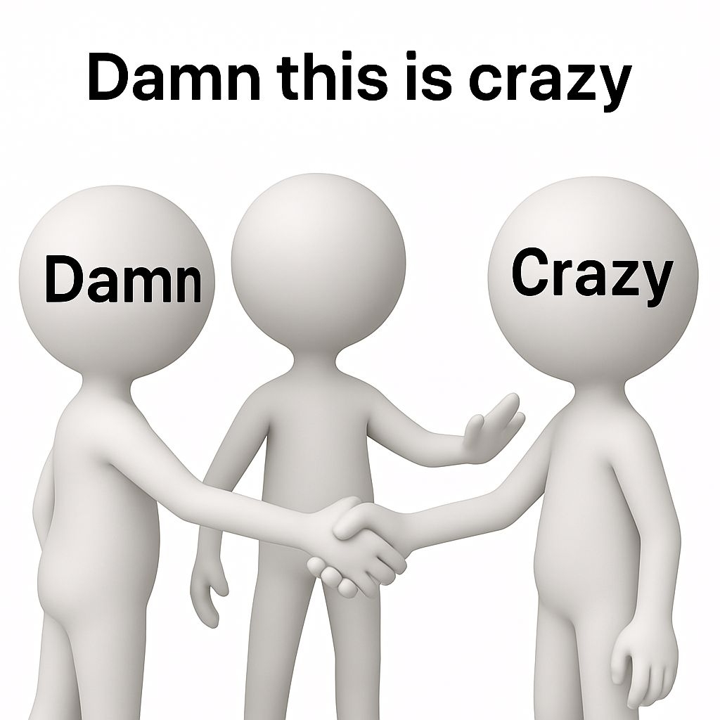 Damn This Is Crazy 3D Meme Character Interaction Design Memes