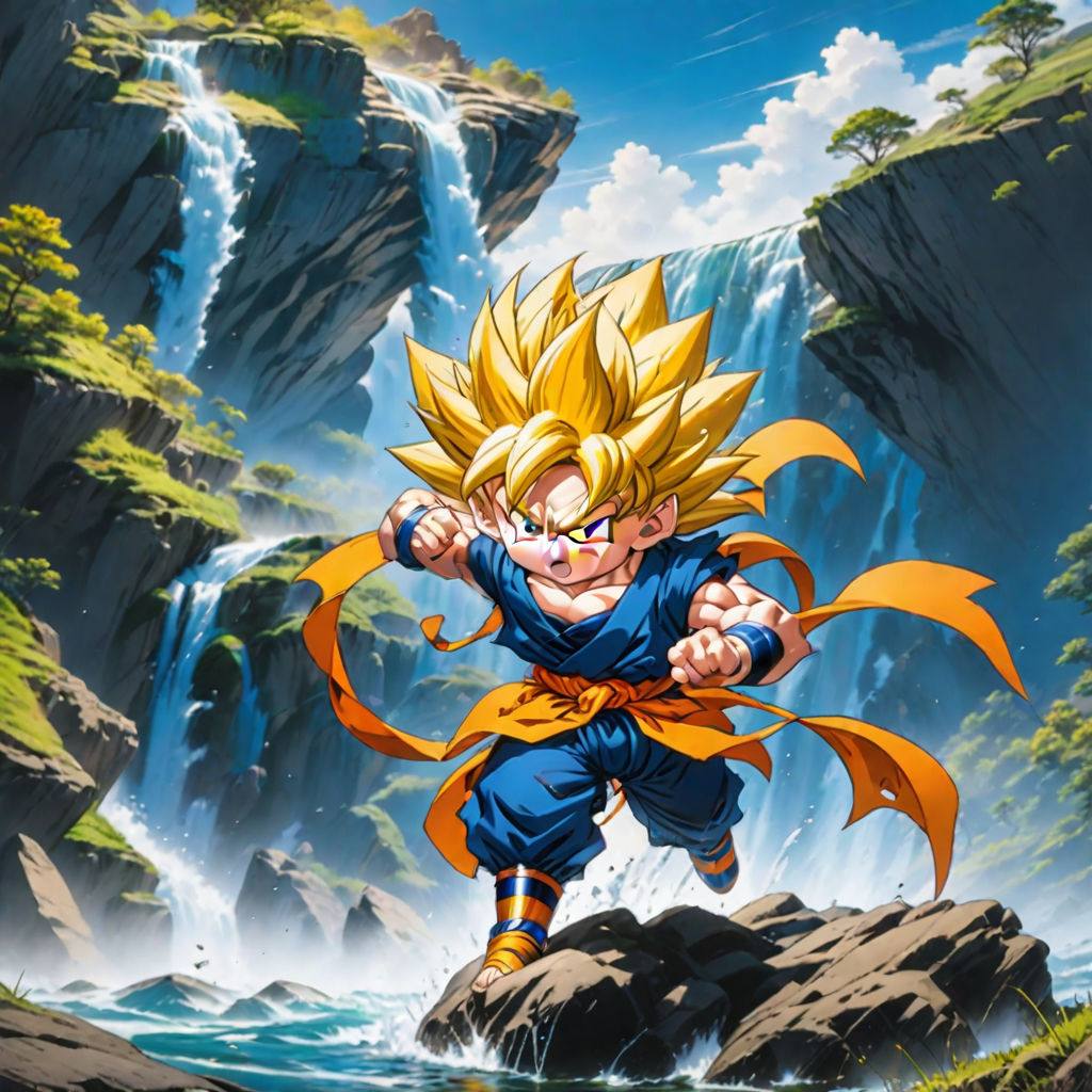 Child Goku by mano56 mano56 - Playground