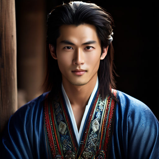 The most handsome Aniu brother of the Zhuang ethnic group by Hans Su ...