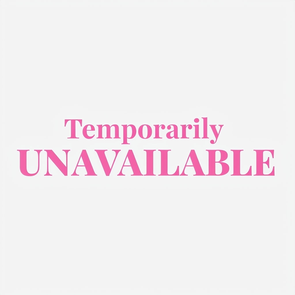 Temporarily UNAVAILABLE Minimalist Pink Text Design Mug