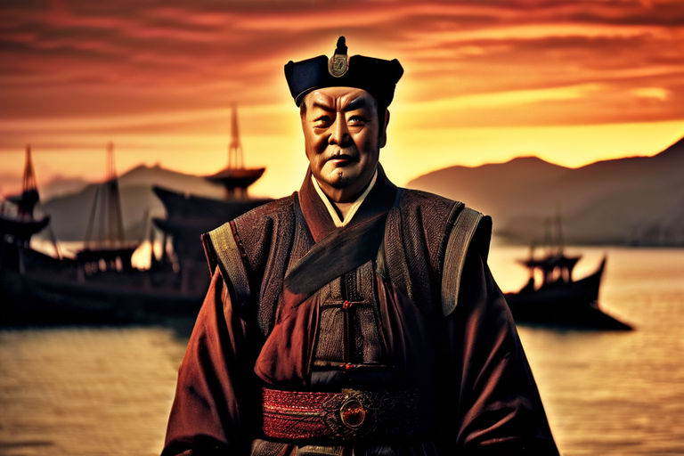 Zheng He died in 1433 during one of his maritime voyages and... by ...