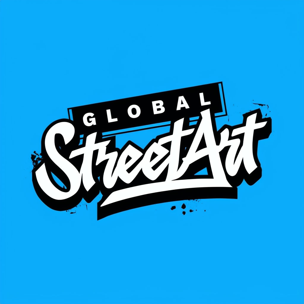 Bold Global StreetArt Graffiti Typography Logo