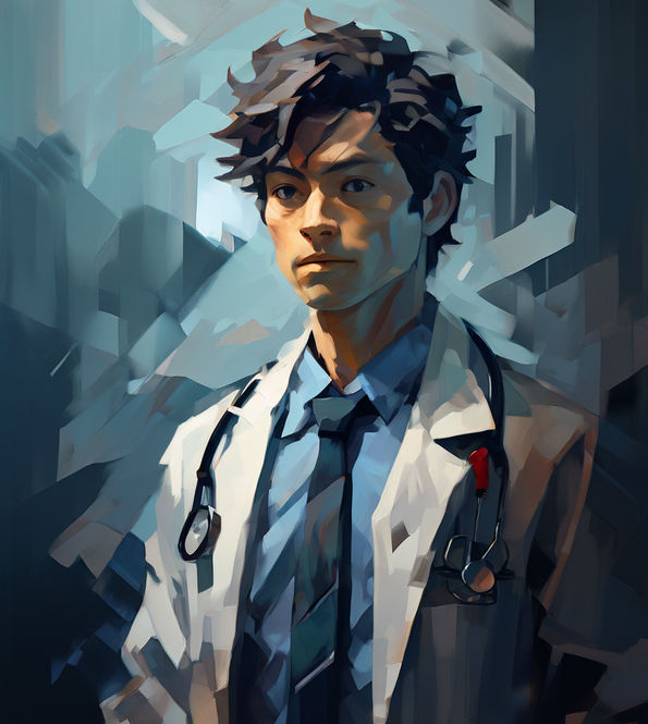 Concept art of a doctor survivor in mid-stride by thiago Rabelo ...