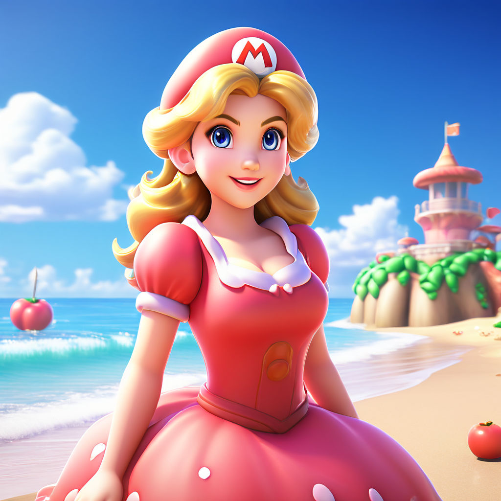 Princess Peach from mario