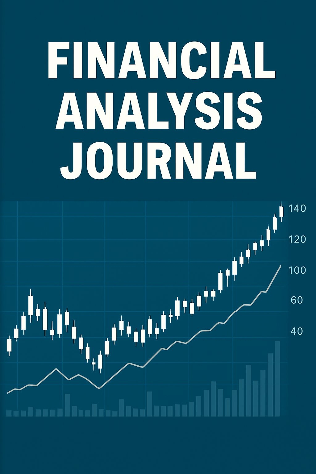 Modern Minimalist Financial Analysis Journal EBook Cover