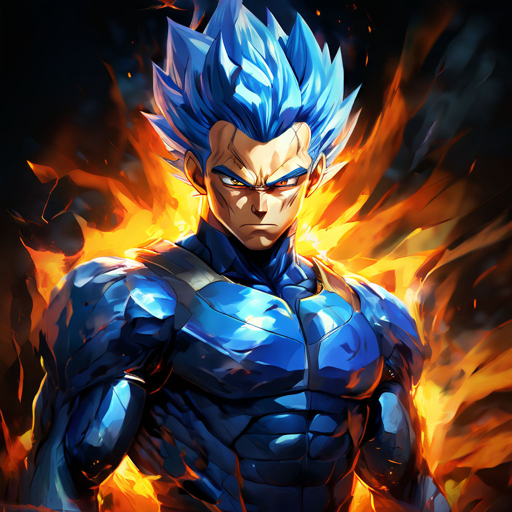 Goku Super Saiyan Blue from Dragon Ball Z