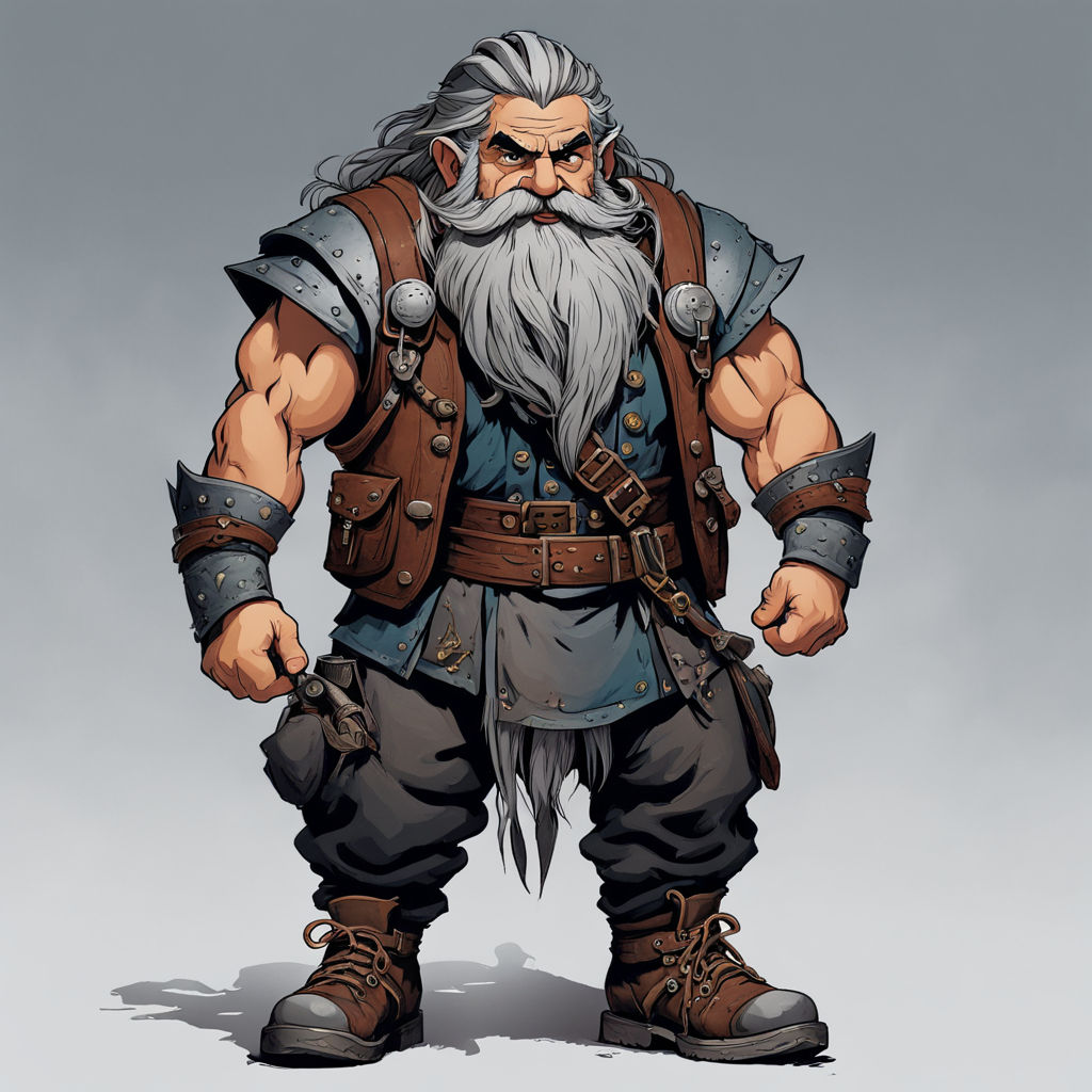 Dwarf craftsman by Павел Марков - Playground