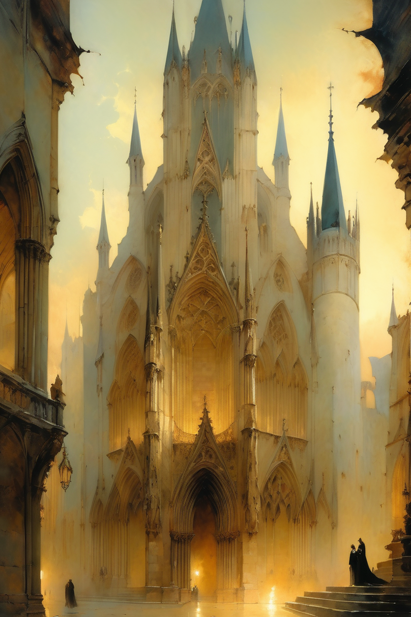 A grandiose Gothic structure by Jacek “Jacenty” - Playground