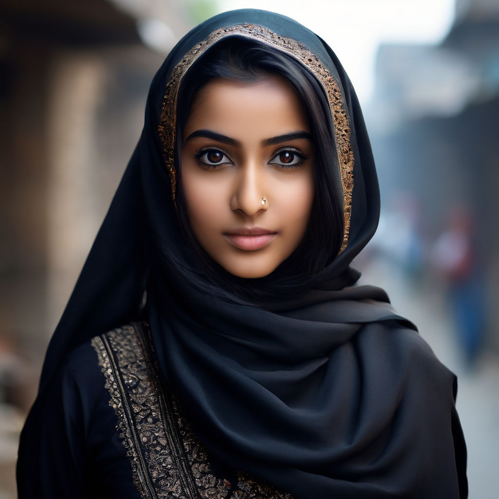 Mere ka Muslim girl who wear tight undergarment in the Burkh... by ...