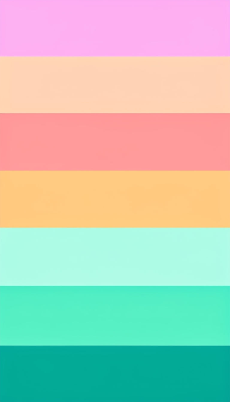 Pastel Stripes Minimalist Digital Artwork for Social Media Post