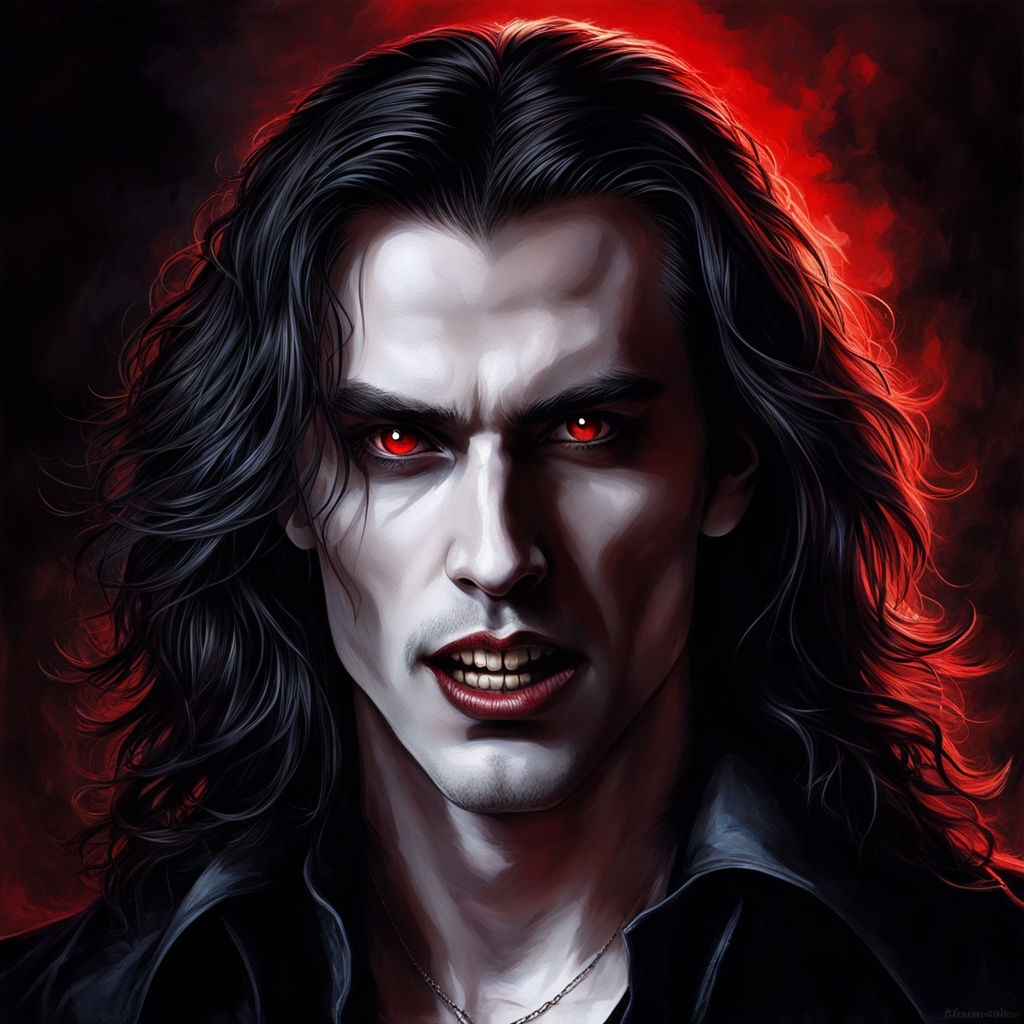 Ultra realistic modern male vampire by SCARE Magazine - Playground