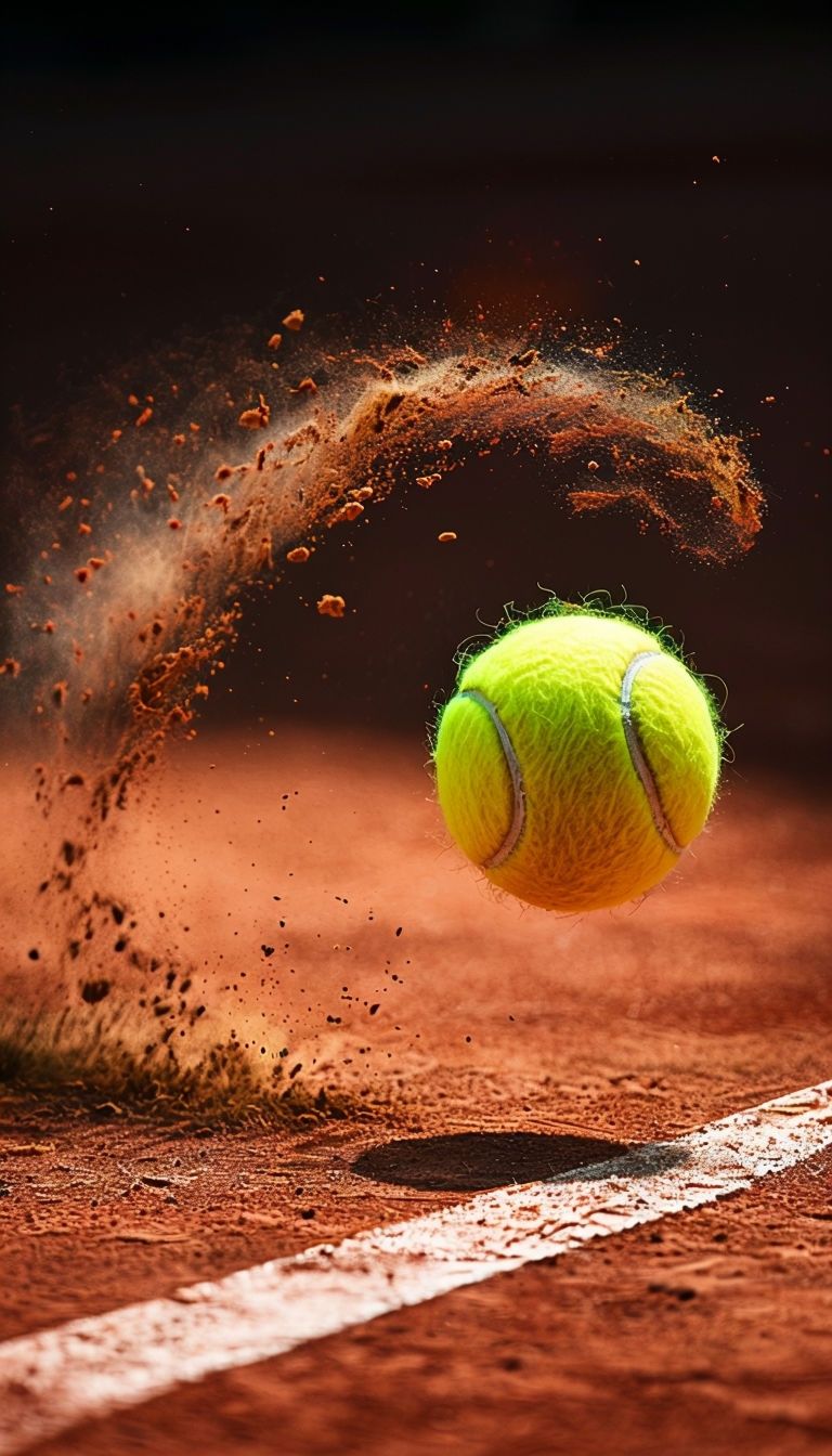 Energetic Bright Yellow Tennis Ball in Motion Phone Case Cover