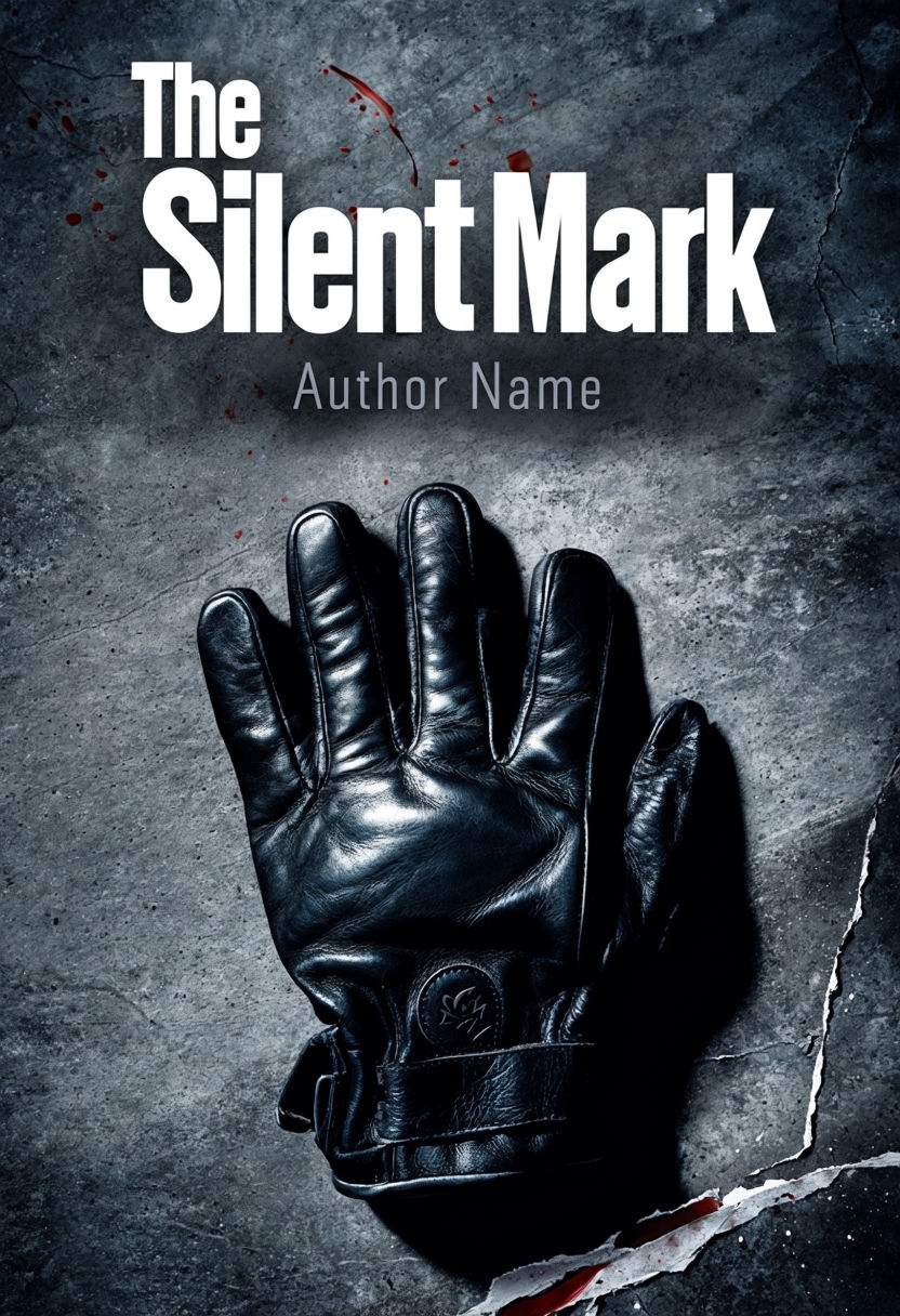 Ominous Black Leather Glove Thriller EBook Cover Design