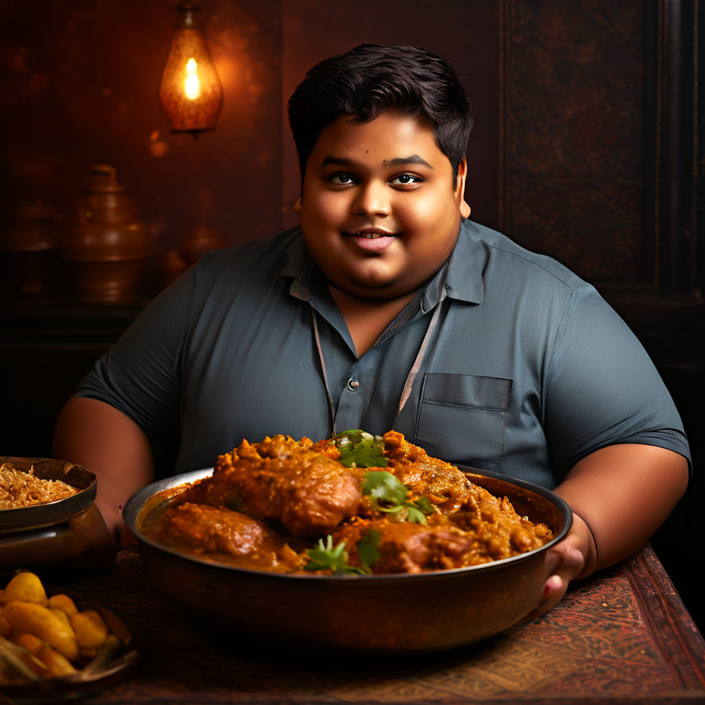 fat bengali man