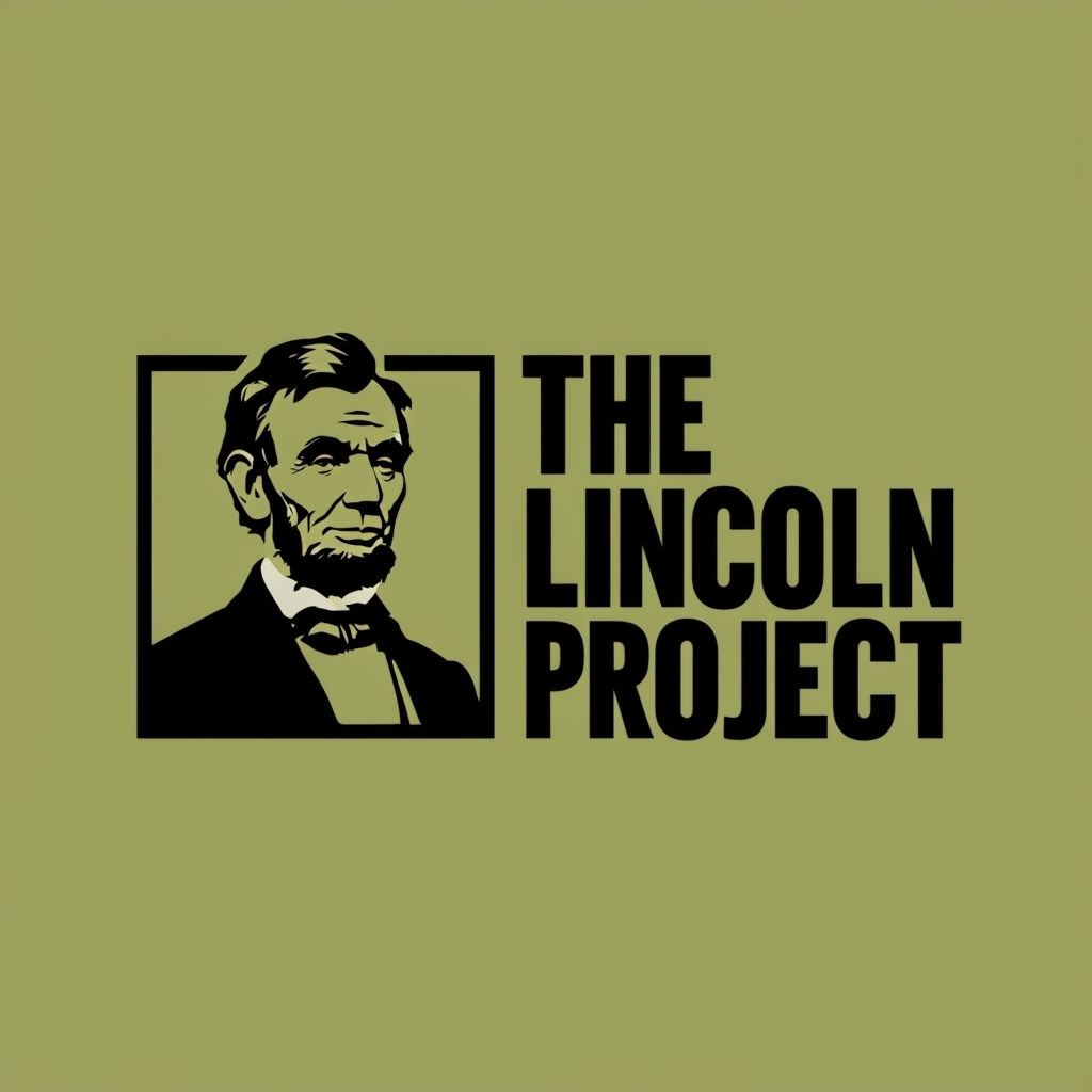 Minimalist Abraham Lincoln Logo T-Shirt Design