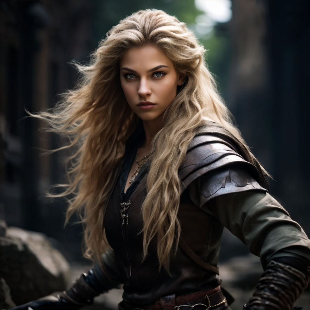 25 years old katheryn winnick as slim visenya targaryen with silver braid