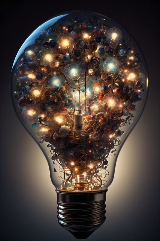 The whole Universe in a light bulb by Koos Roos Playground